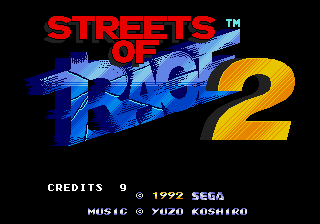 Streets of Rage II (Mega Play)
